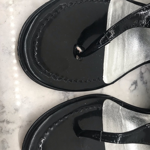 Donald Pliner Patent Sandals - Picture 6 of 7